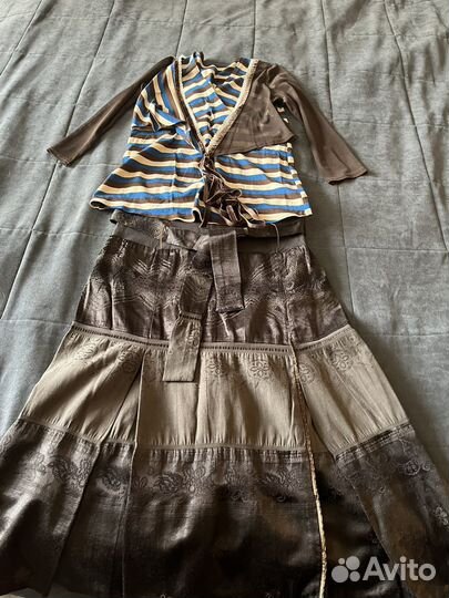 Юбка и блузка для беременных