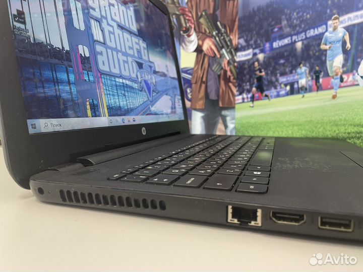 Шустрый ноубук HP intel/4gb/SSD M2