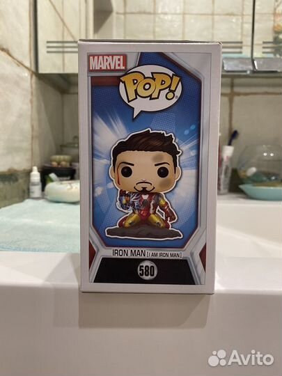 Фигурка funko pop iron man железный человек 580