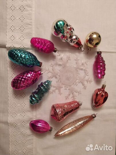 Елочные игрушки СССР