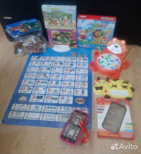Развивающие игрушки пакетом
