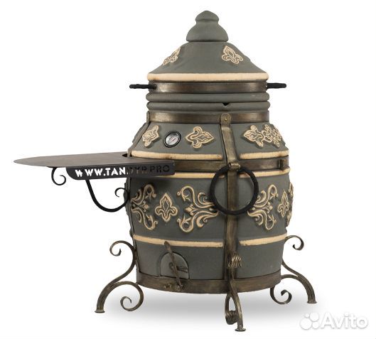 Тандыр «Фирменный» Графит, со столиком