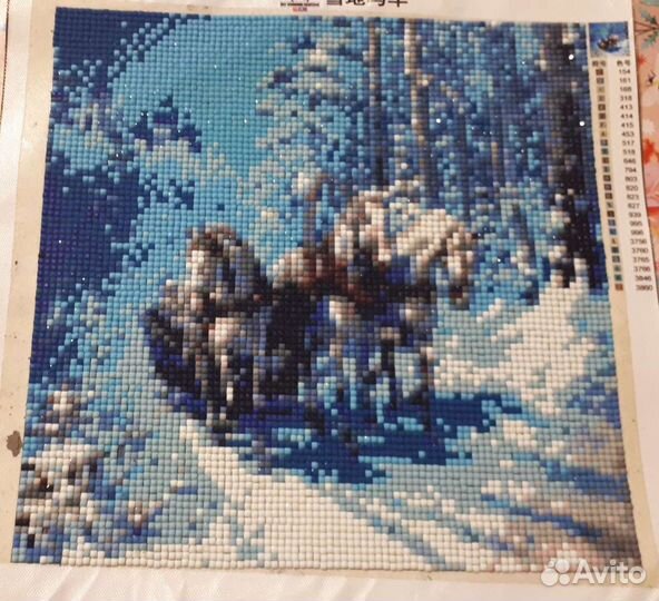Картины из алмазной мозаики