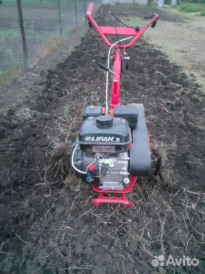 Вспашка. Мотоблок