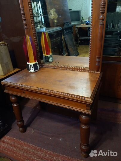 Старинное зеркало трюмо трельяж