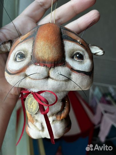 Тигренок грунтованый текстиль