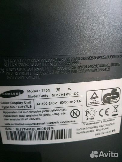 Монитор samsung