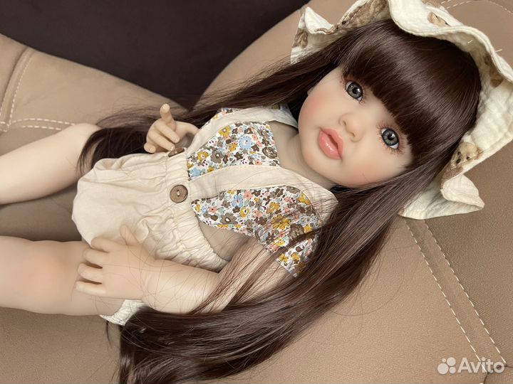 Кукла реборн новая 55 см реалистичная