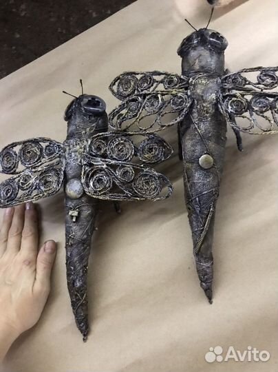 Мушки, стрекозки