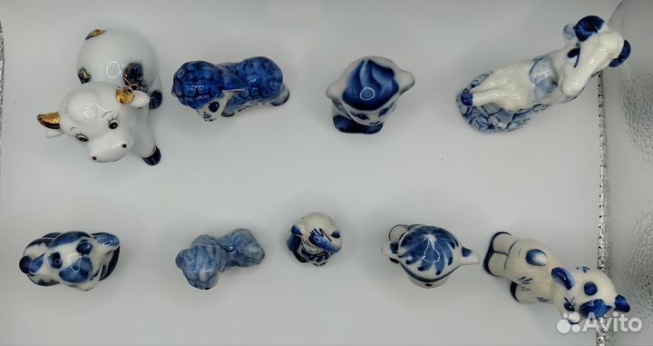 Статуэтки Гжель