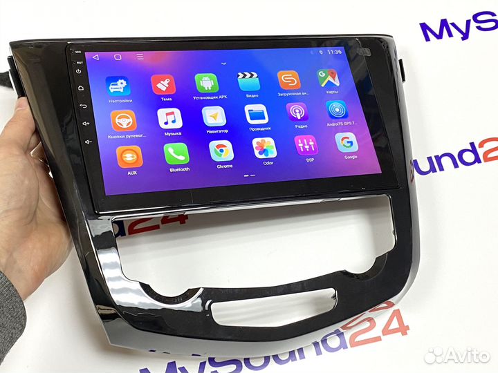 Штатная магнитола на автомобиль Qashkai и X Trail