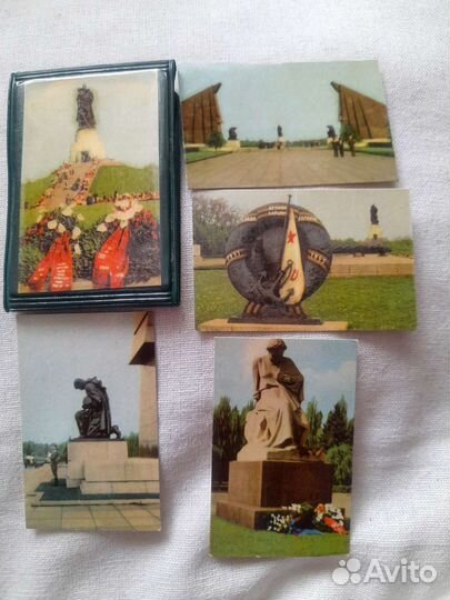 Наборы мини открыток Германия, Дрезден, винтаж