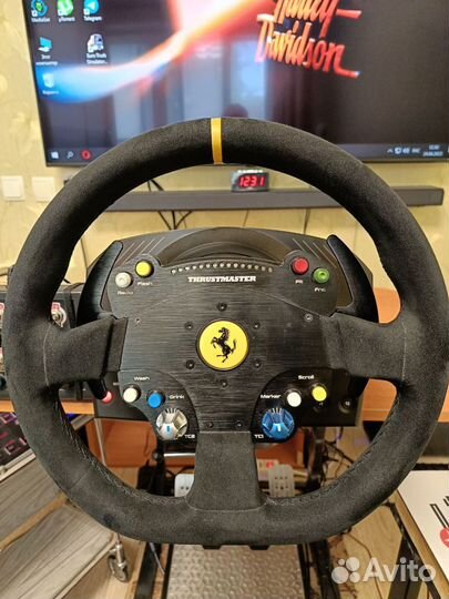 Руль Thrustmaster TS-RS alcantara edition