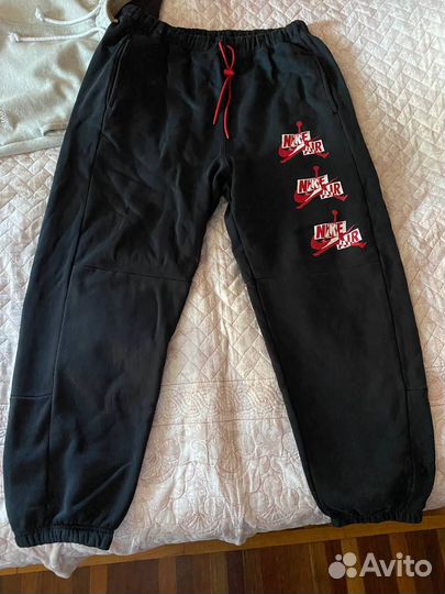 Зимние спортивные штаны nike air jordan оригинал