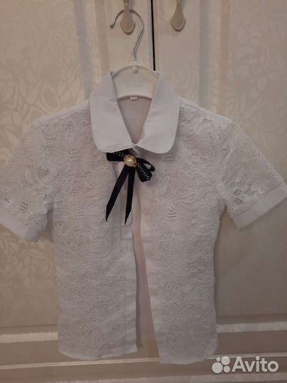 Блузка белая для девочки