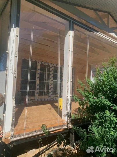 Мягкие окна для террас и беседок