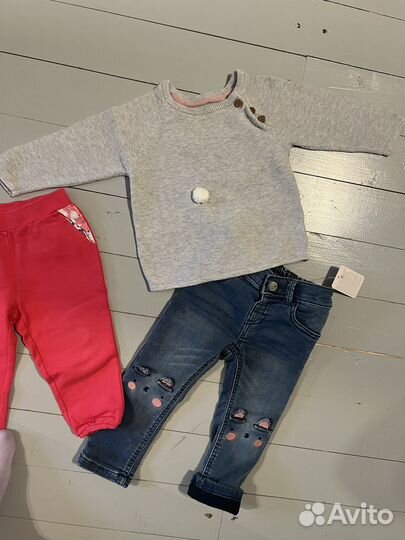 Одежда для девочки 9-12 месяцев