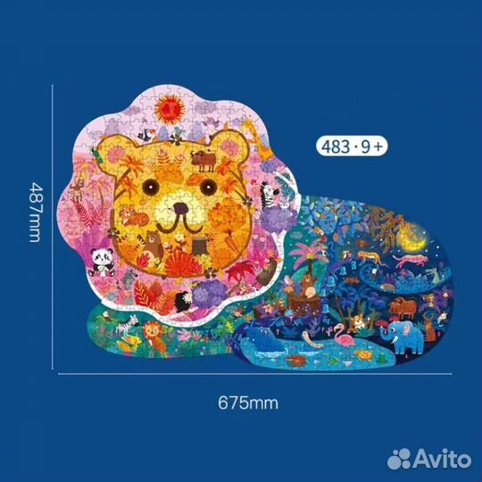 Пазлы для детей от 3 лет