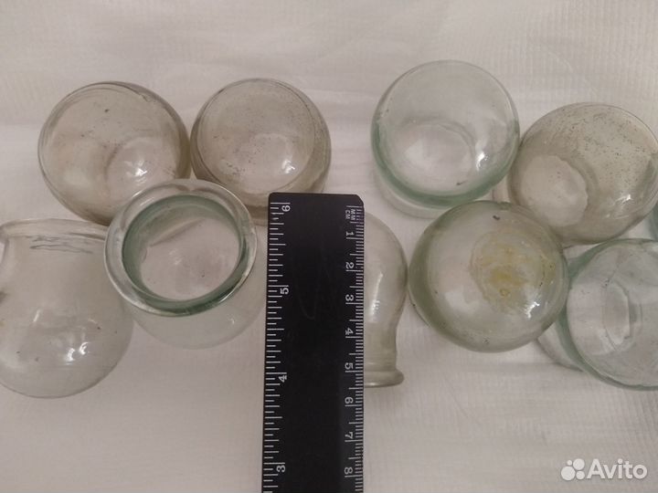 Медицинские банки стеклянные СССР