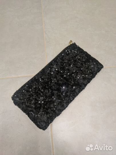 Клатч черный