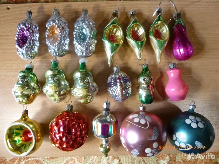Елочные игрушки СССР
