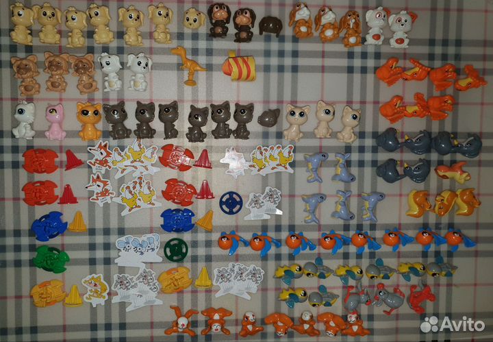 Киндер сюрприз серии звери животные