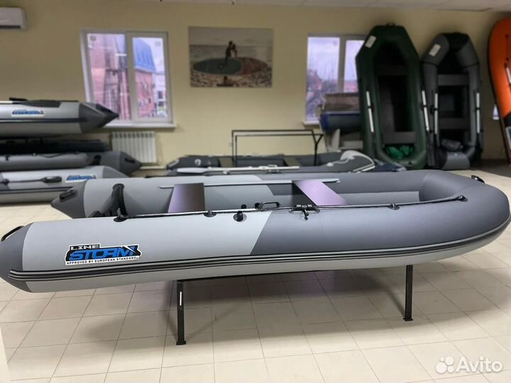 Лодка пвх Stormline Classic Air 360 сер.-графит