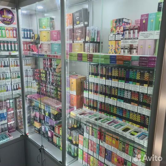Вейп-шоп в оживленном районе, стабильный доход