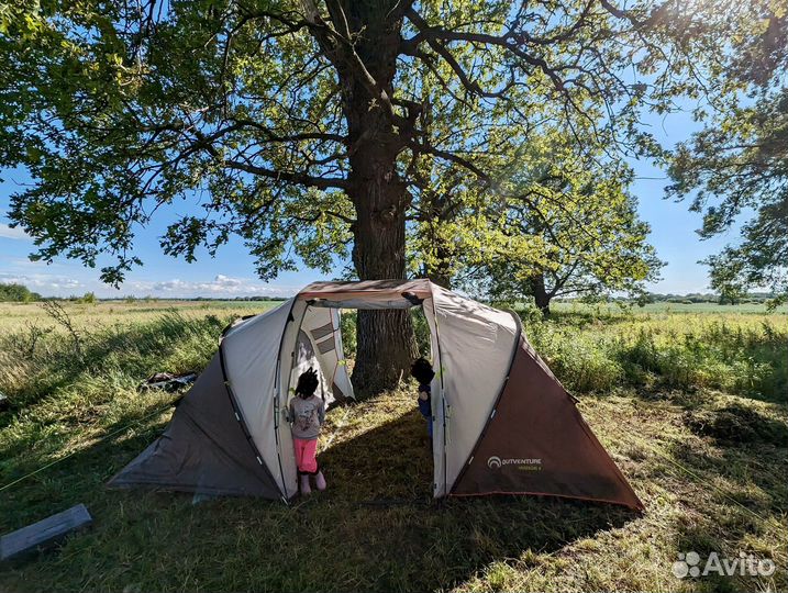 Палатка 4-местная Outventure hudson 4