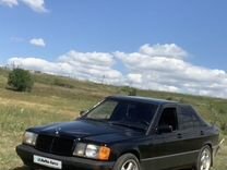 Mercedes-Benz 190 (W201) 1.8 MT, 1991, битый, 555 555 км, с пробегом, цена 100 000 руб.