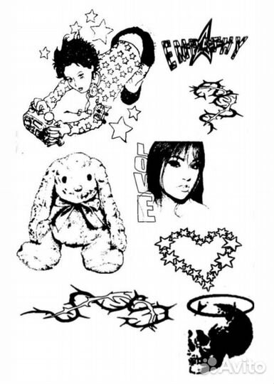 Модель на тату