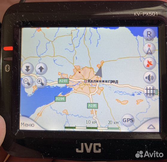 GPS навигатор JVC