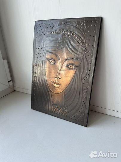 Панно из меди