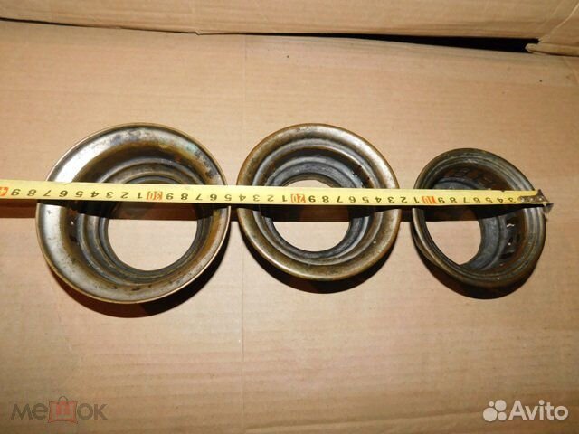 3 короны-конфорки к старинным угольным самоварам