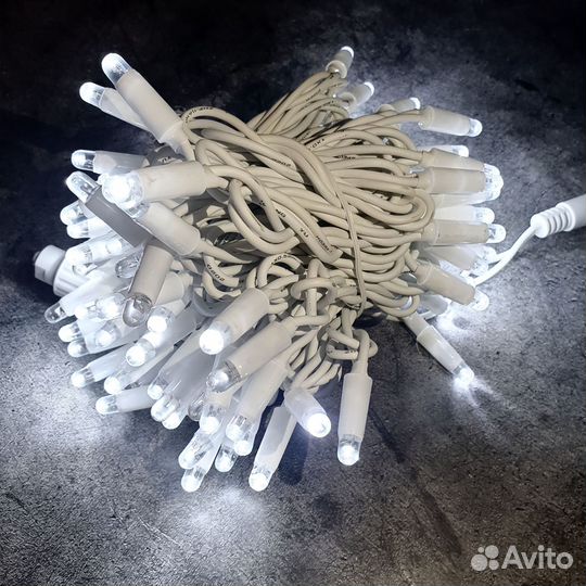 Гирлянда резиновый провод