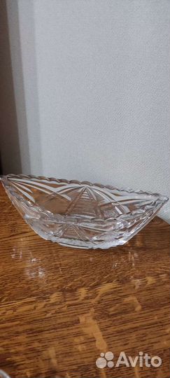 Хрустальная конфетница СССР