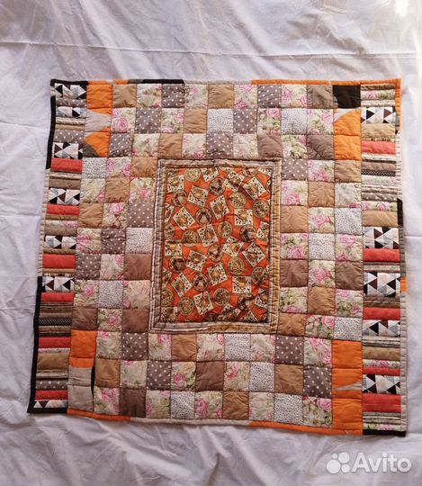 Лоскутное одеяло, покрывало 105*100см