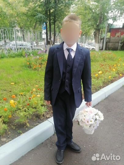 Школьный костюм для мальчика 134