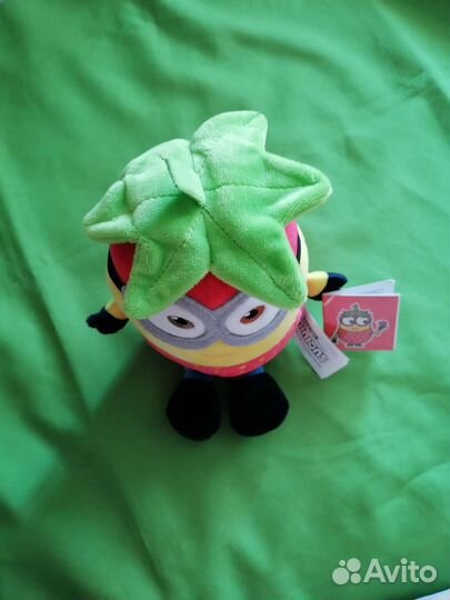 Миньон мягкая игрушка. Боб - Клубника