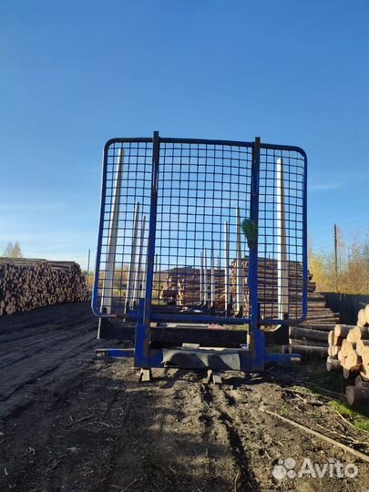 Полуприцеп лесовоз (сортиментовоз) Sommer SP 240 PR, 2008