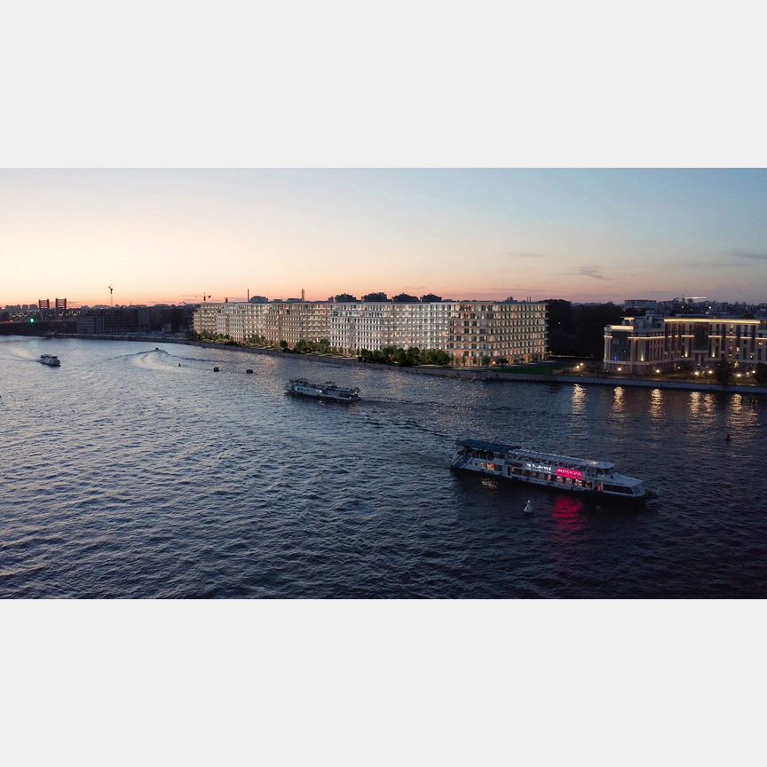 1-к. апартаменты, 46,1 м², 5/8 эт.