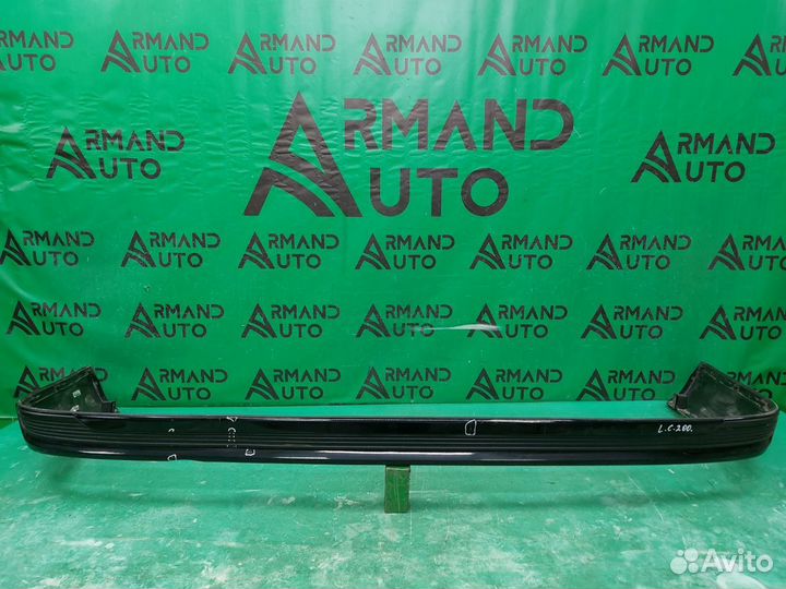 Юбка бампера задняя Toyota Land Cruiser 200