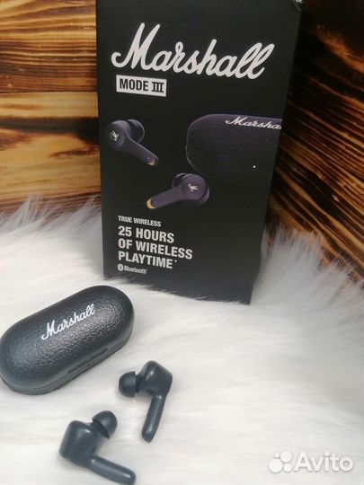 Новые беспроводные наушники Marshall