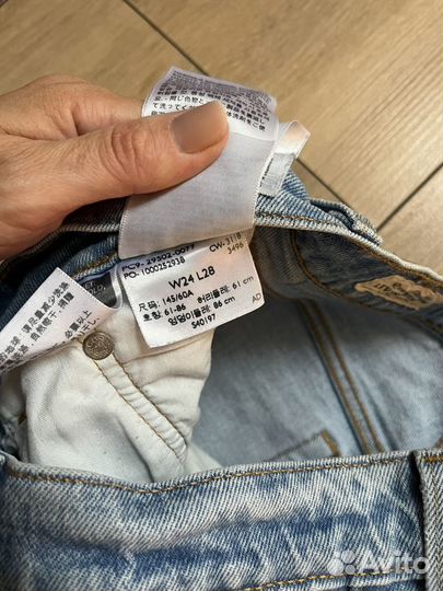 Джинсы женские levis 501 s