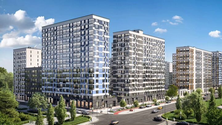 3-к. квартира, 75,6 м², 13/15 эт.