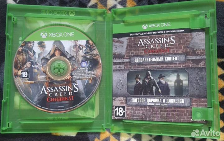 Игра на приставку Xbox one Assassins Синдикат