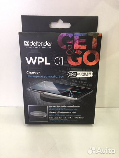 Беспроводная зарядка defender wpl-01