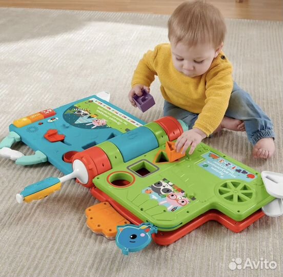 Интерактивная книга fisher price HCL02