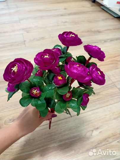 Искусственные цветы новые