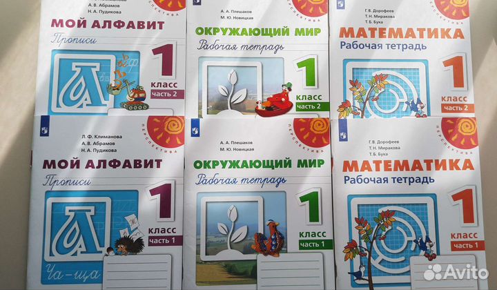Рабочие тетради для 1 класса